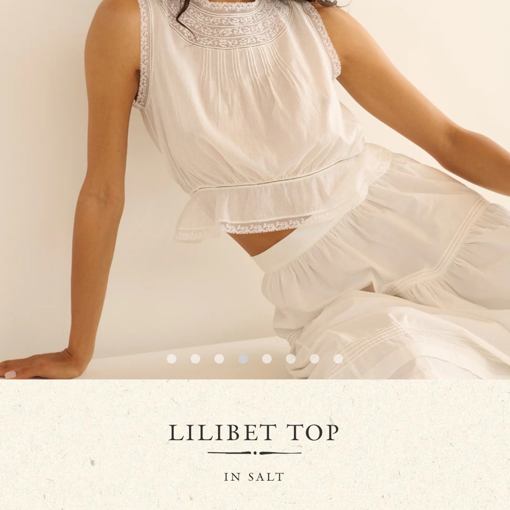 Doen Lilibet Top in Cream